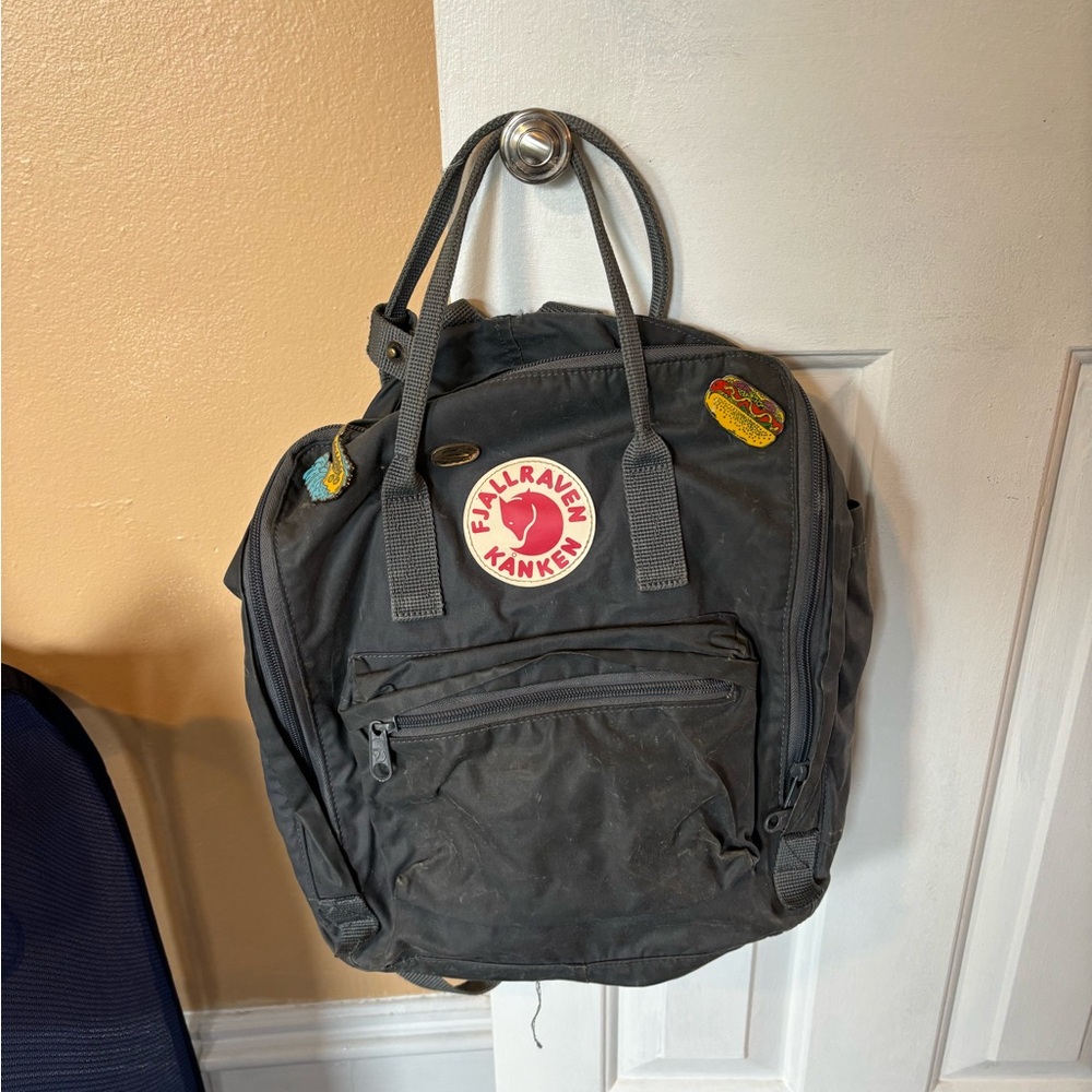 Gray Kanken Backpack